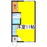 シャルムＳＯＩ１０ 1Rの間取り
