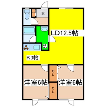 間取図 歩