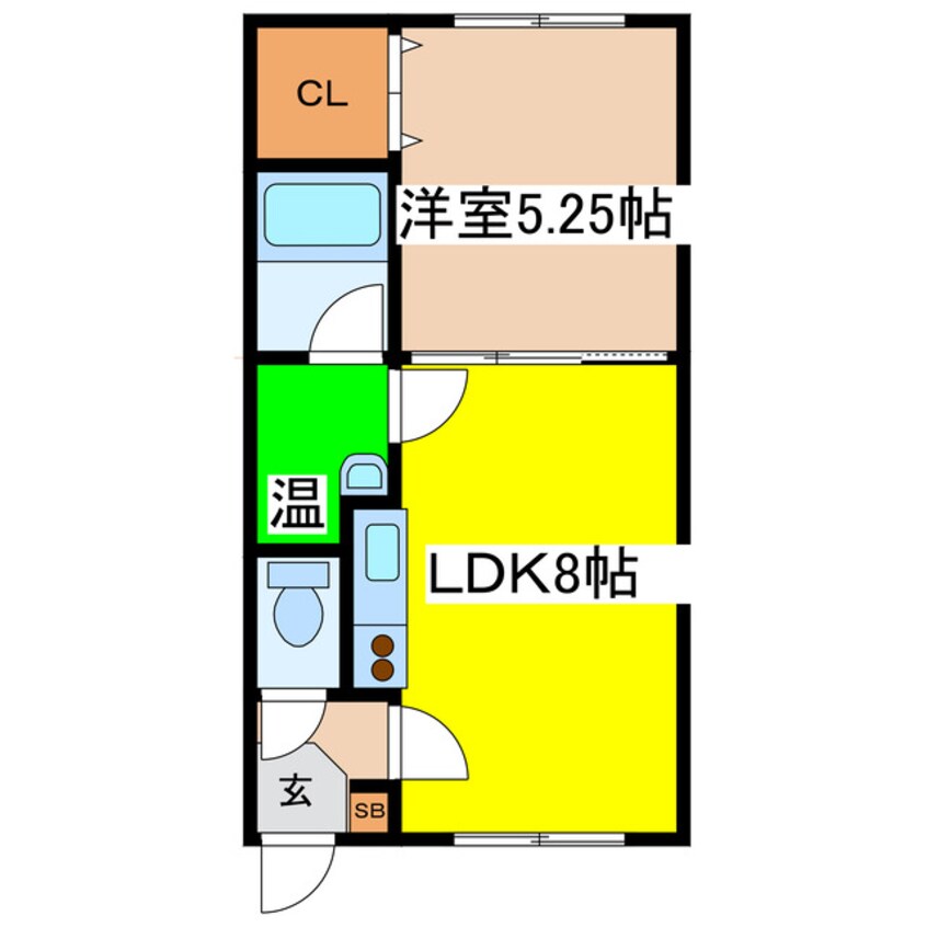 間取図 ミントミルキーウェイ