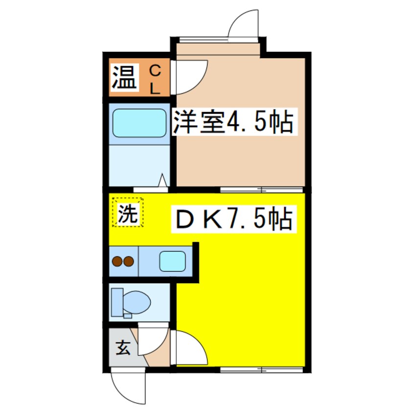 間取図 エッセンハイム