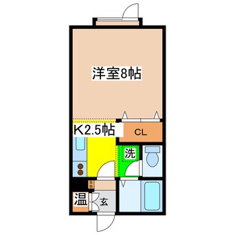 間取図 ファーブル８８