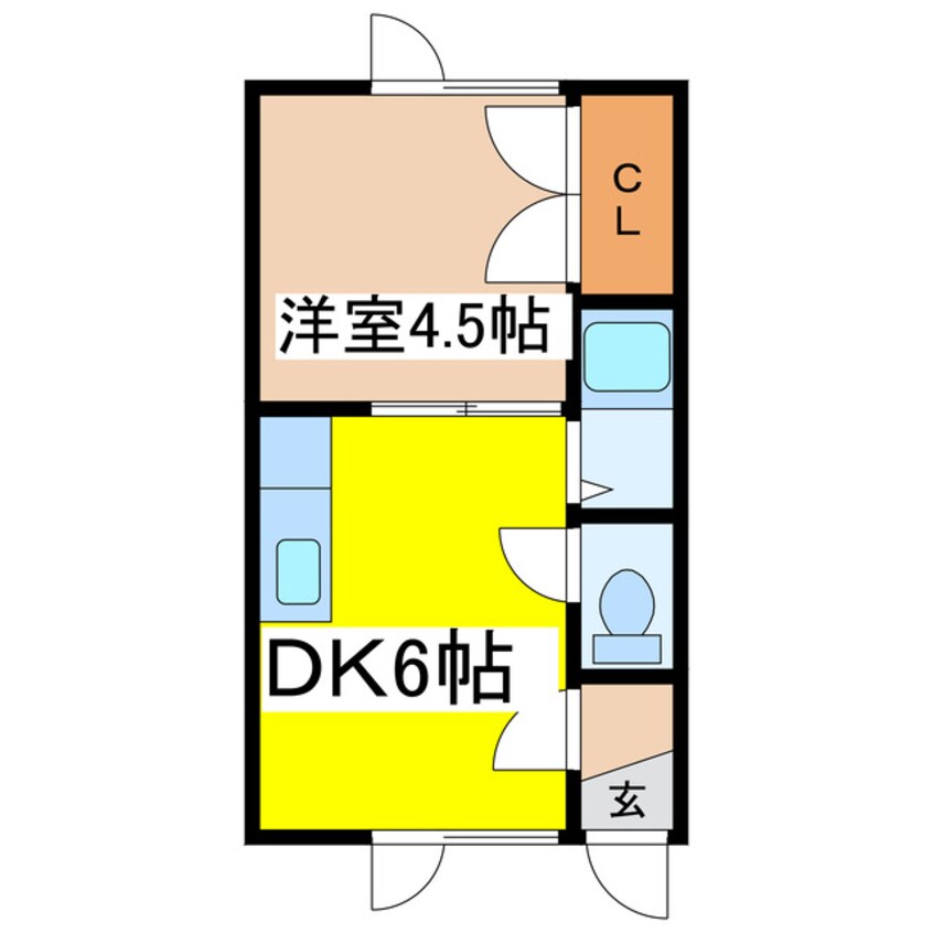 間取図 ハイムシャトレ