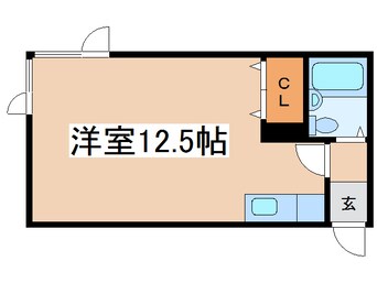 間取図 キャンパスＯＮＯ　Ｂ