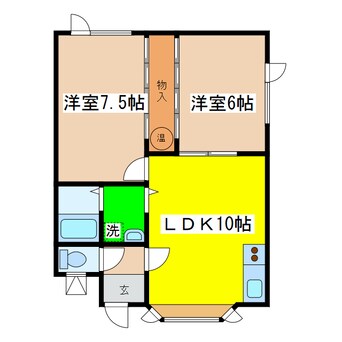 間取図 ラメール