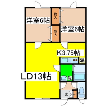 間取図 ラ・キノミ