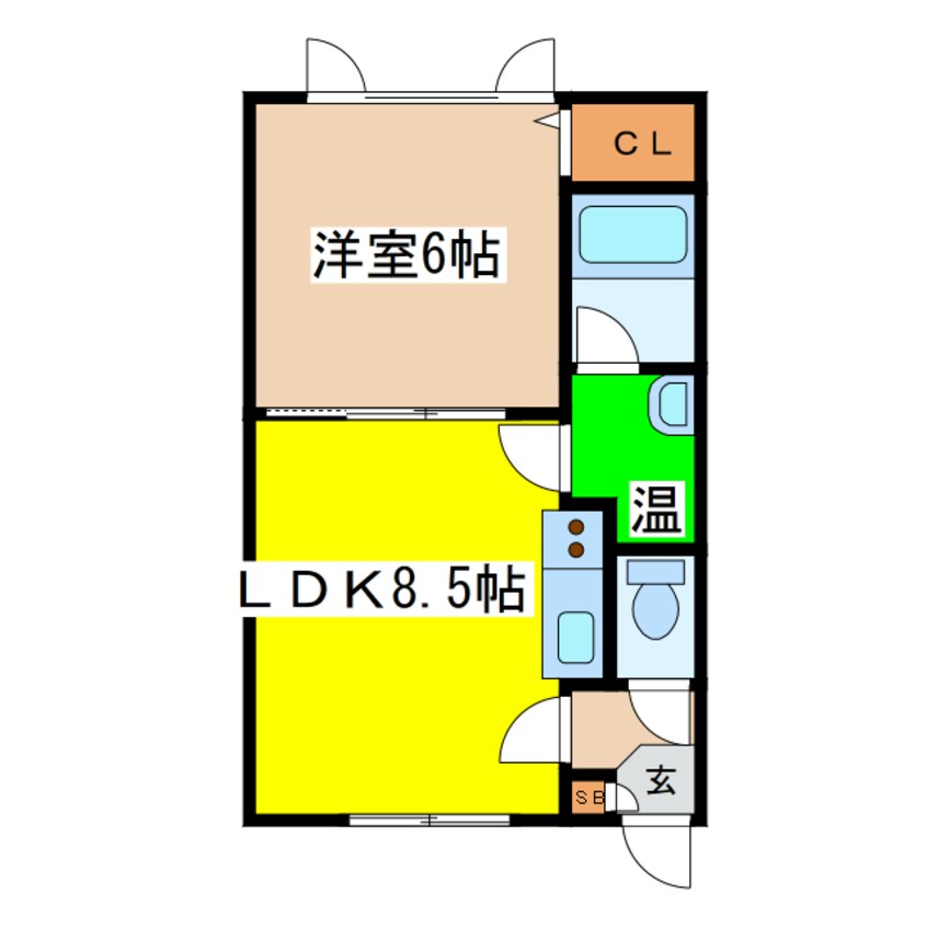 間取図 エステートｉｎアース