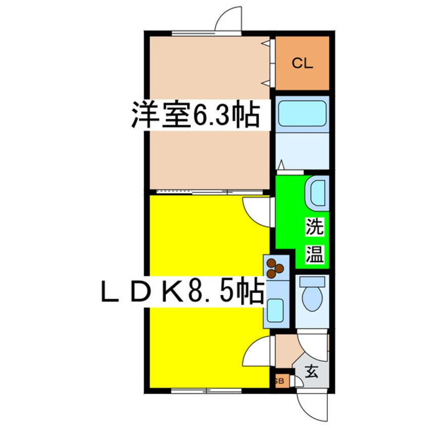 間取図 レラ・ＷＥＳＴ