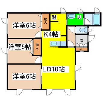 間取図 サンガーデン