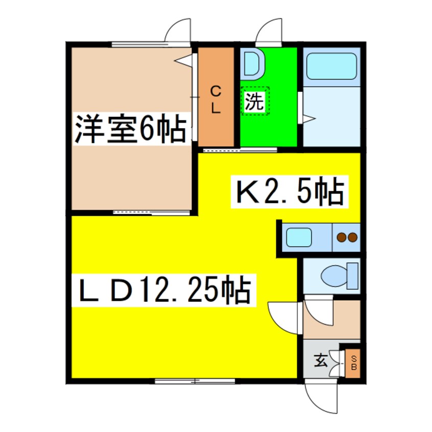 間取図 ケイズステーブル