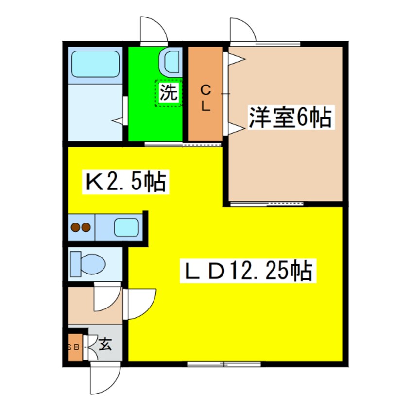 間取図 ケイズステーブル