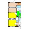 ｃｌｏｖｅｒ　ｈｏｕｓｅ（クローバーハウス） 1LDKの間取り