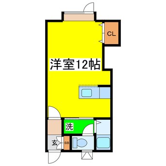 間取図 コーポリベラ