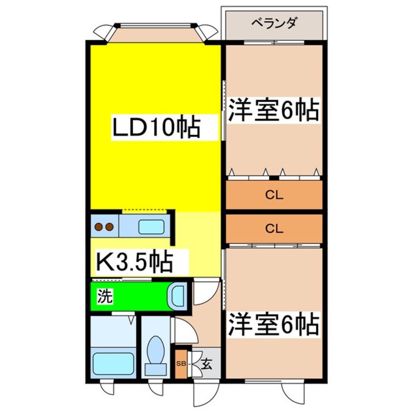 間取図 クリアＳ