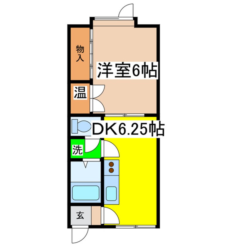 間取図 ニューシティ芦野