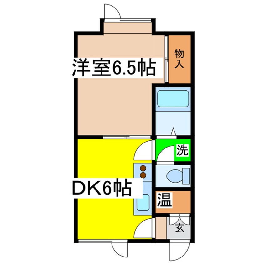 間取図 ニューシティ芦野