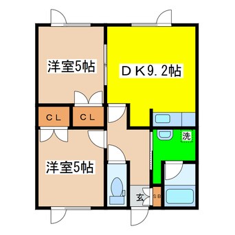 間取図 ガーベラハウスⅡ