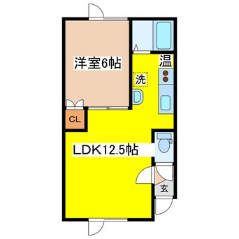 間取図 ハイツかりん