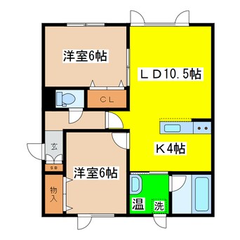 間取図 グランデール