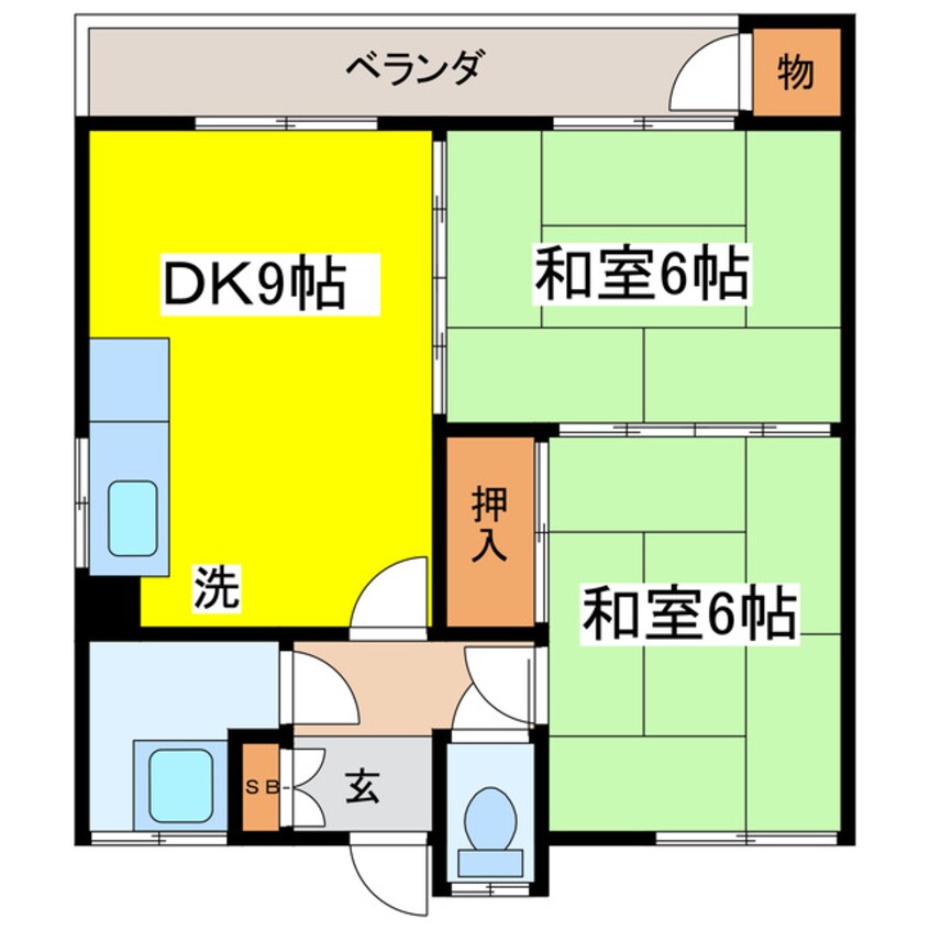 間取図 野村マンション