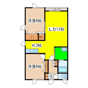 間取図 サンシャインＫＯＷＡ