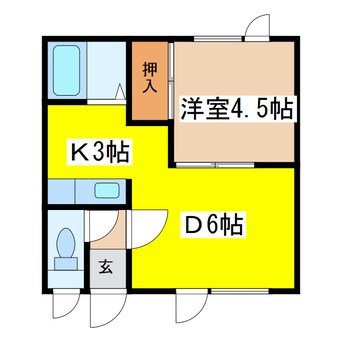 間取図 鈴木マンション１