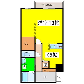 間取図 アビタパークサイド昭和中央