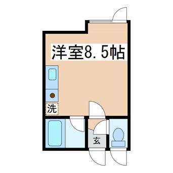 間取図 ワンルームサトウ