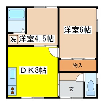 間取図 中井マンション