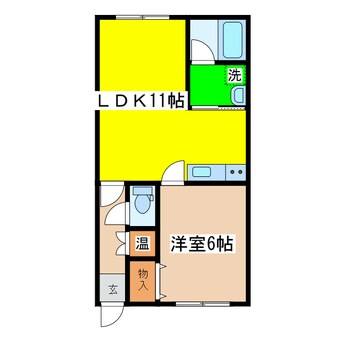 間取図 ソフィア鳥取