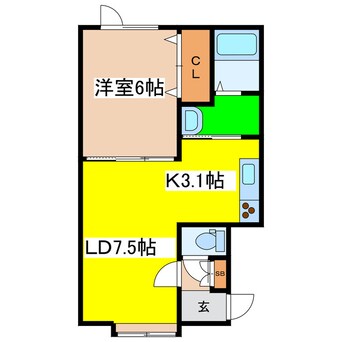 間取図 トゥインクル２４