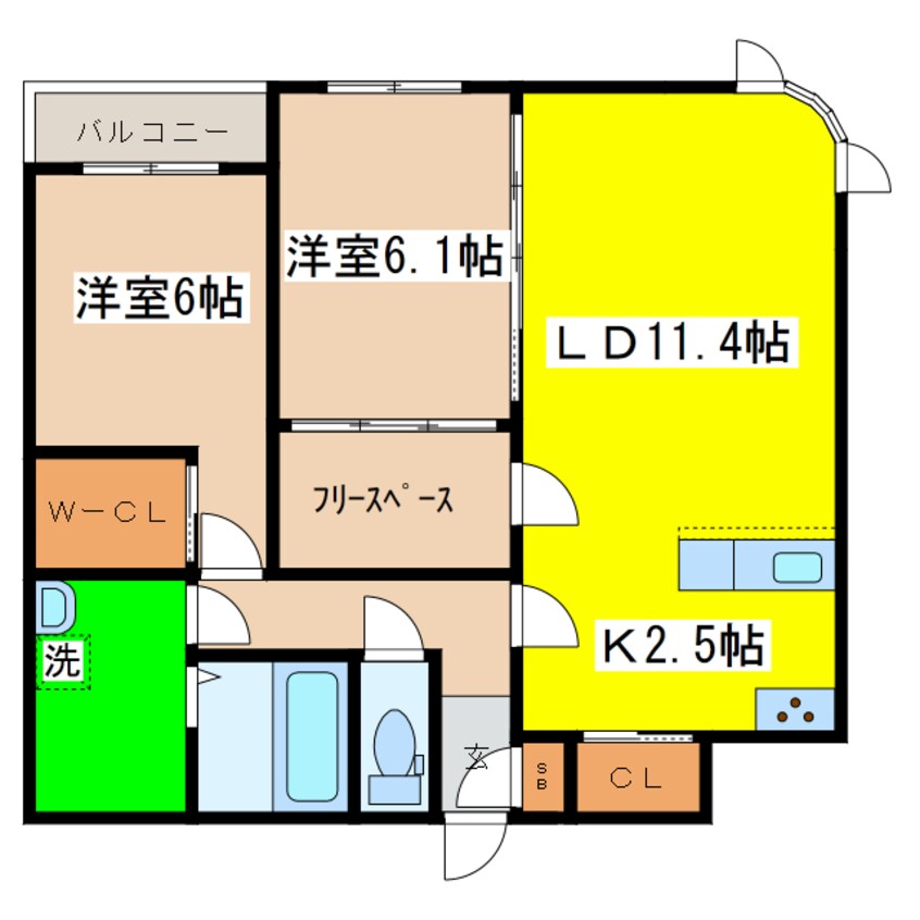 間取図 シャルール