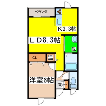 間取図 ラ・セシリア