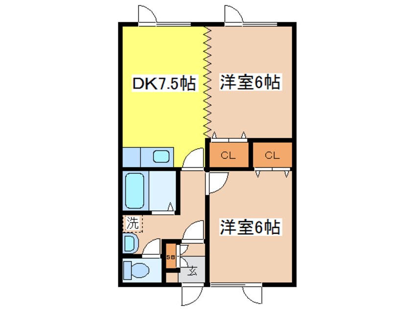 間取図 ウォームマンション