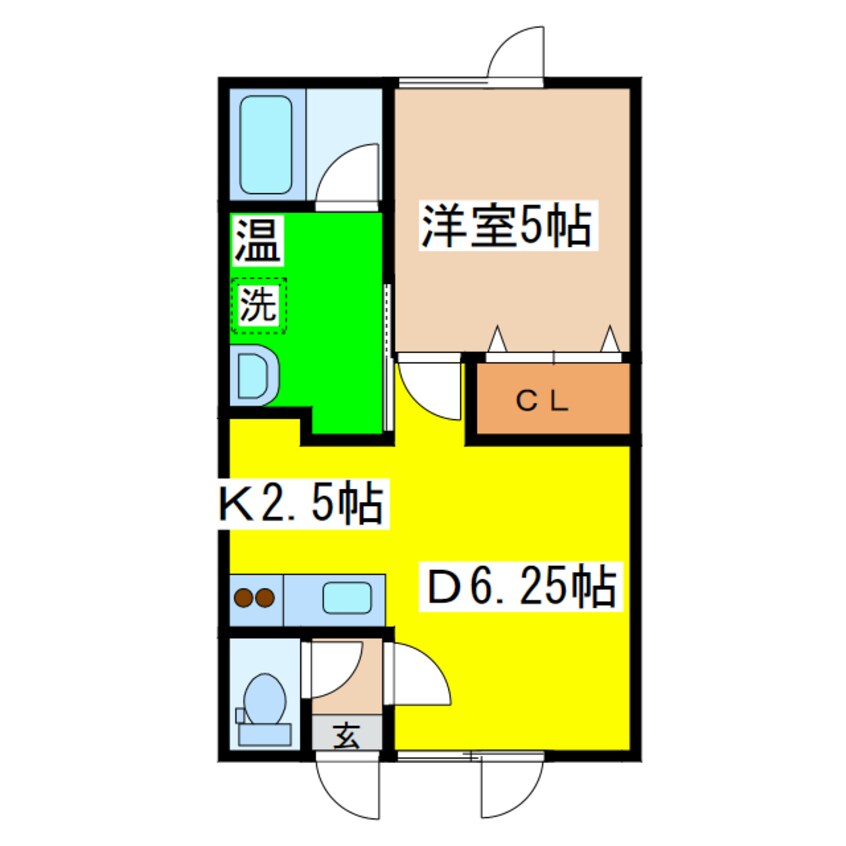 間取図 コーポカデンツァ