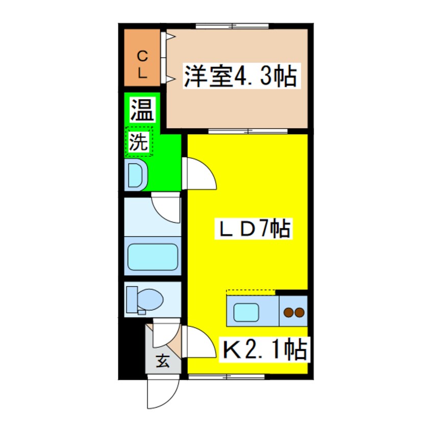 間取図 トラストドリームⅡ