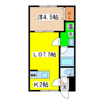 間取図 トラストドリームⅡ