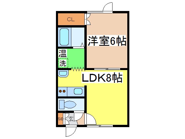 間取り図 クリア釧路星が浦