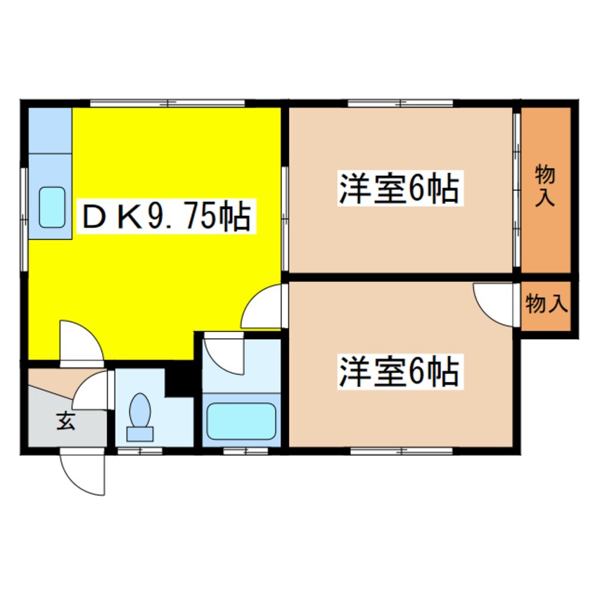 間取図 オリーブハウス２