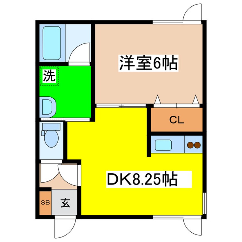 間取図 ウェルカムサトウ２