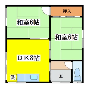 間取図 昭和マンション１