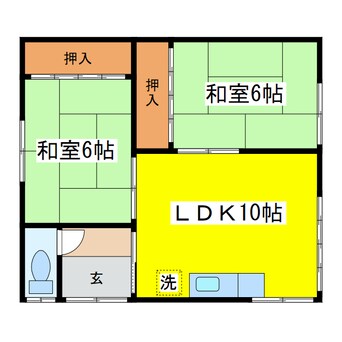 間取図 昭和マンション２