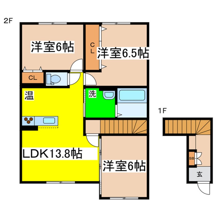 間取図 プレシャスコートＣ