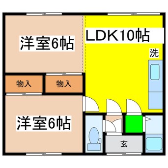 間取図 シャルロット愛国