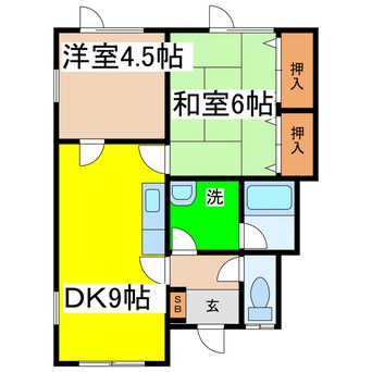 間取図 小嶋ハイツ