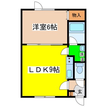 間取図 ラパンエフエム