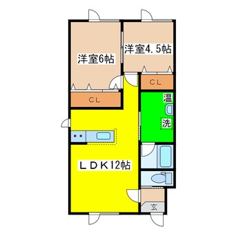 間取図 ワンダフル24