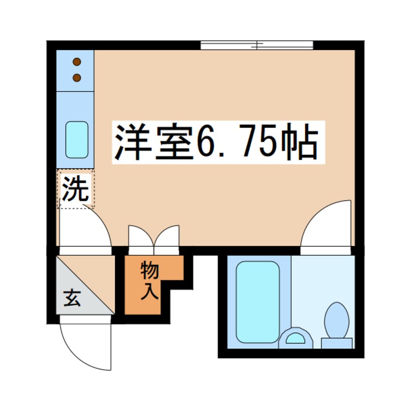 間取図 シャルムウエスト