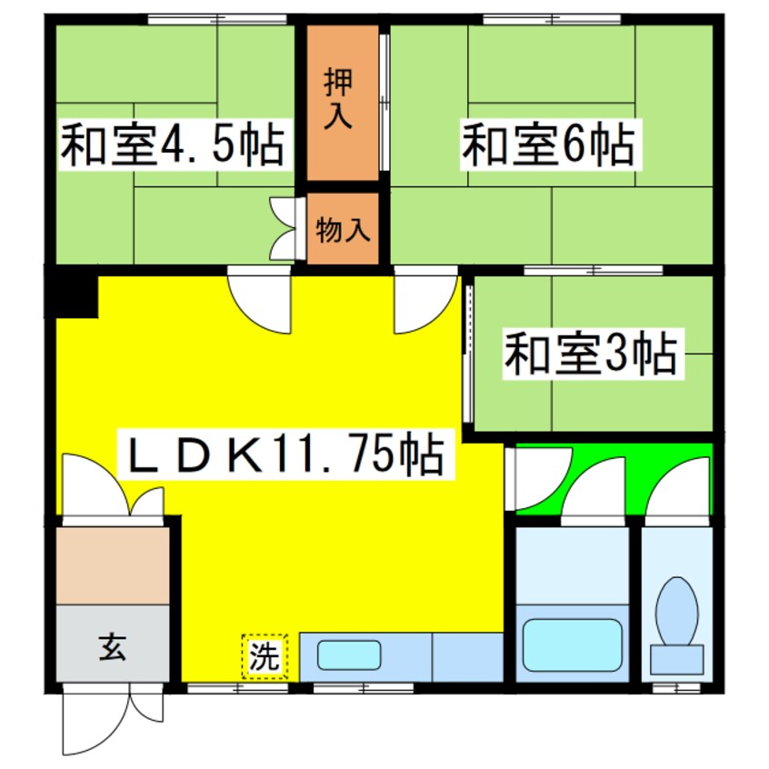 間取図 藤原マンション