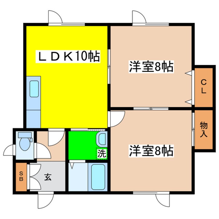 間取図 プリマヴェーラⅠ