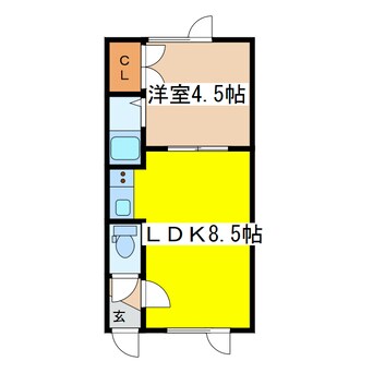 間取図 ネスポアール愛